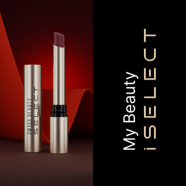 Swiss Beauty Select High On Shine Creamy Lipstick | With Mirror-shine finish | Enriched with Vitamin E | Shade- Admirer Plum, 1g |